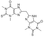 CAS#: 1915-58-8， 8,8'-Methylenebis[2,7-Dihydro-1,3-Dimethyl-2-Thioxo-1H-Purin-6(3H)-One]