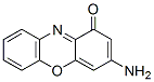 structure of CAS# 1916-59-2, 3-Aminophenoxazone;2-Amino-3-Phenoxazinone;Isophenoxazine;Inchi=1/C12h8n2o2/C13-7-5-9-12(6-10(7)15)16-11-4-2-1-3-8(11)14-9/H1-6H,13H
