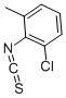 structure of CAS# 19241-34-0, 1-Chloro-2-Isothiocyanato-3-Methyl-Benzene;2-Chloro-6-Methylphenyl Isothiocyanate, 95+%;2-CHLORO-6-METHYLPHENYL ISOTHIOCYANATE 98%;2-CHLORO-6-METHYLPHENYL ISOTHIOCYANATE