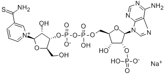CAS#: 19254-05-8， Thionicotinamide adenine dinucleotidephosphate sodium salt