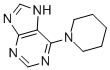 结构式 CAS# 1928-81-0, 6-哌啶嘌呤