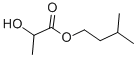 structure of CAS# 19329-89-6, Lactic acid isoamylester;Isopentyl 2-Hydroxypropanoate;2-Hydroxypropanoic Acid Isopentyl Ester;2-Hydroxypropionic Acid Isoamyl Ester
