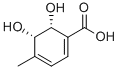 structure of CAS# 193338-30-6, (5S,6R)-5,6-Dihydroxy-4-Methylcyclohexa-1,3-Diene-1-Carboxylic acid;(5S,6R)-5,6-Dihydroxy-4-Methyl-Cyclohexa-1,3-Diene-1-Carboxylate;(5S,6R)-5,6-Dihydroxy-4-Methyl-1-Cyclohexa-1,3-Dienecarboxylate;Zinc02389366