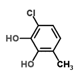 CAS#: 19337-62-3， 3-Chloro-6-Methyl-1,2-Benzenediol