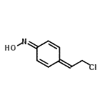 CAS 登录号：19352-30-8， (1E,4E)-4-(2-氯乙亚基)-N-羟基-2,5-环己二烯-1-亚胺
