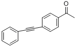 structure of CAS# 1942-31-0, 1-[4-(2-Phenylethynyl)Phenyl]-Ethanone;Km 08946;Zinc01039926;Maybridge1_004914