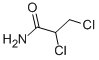 structure of CAS# 19433-84-2, 2,3-Dichloropropionamide;Nciopen2_003615;Propanamide, 2,3-Dichloro-;Ai3-04121