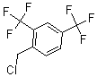 structure of CAS# 195136-46-0, 1-(Chloromethyl)-2,4-Bis(Trifluoromethyl)-Benzene;2,4-Bis(Trifluoromethyl)Benzyl Chloride;Jrd-0403
