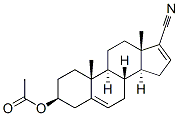 CAS#: 19590-22-8， 17-Cyano-5,16-Androstadien-3 beta-Ol-3-Acetate