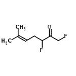 CAS#: 1960-99-2， 1,3-Difluoro-6-Methyl-5-Hepten-2-One