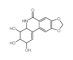 CAS#: 19622-83-4， 2alpha,3beta,4beta-Trihydroxy-2,3,4,4abeta,5,6-Hexahydro[1,3]Dioxolo[4,5-j]Phenanthridine-6-One
