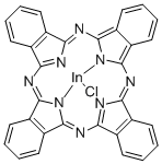 CAS#: 19631-19-7， (Sp-5-12)-Chloro[29H,31H-Phthalocyaninato]-Indium