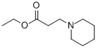 structure of CAS# 19653-33-9, 1-Piperidinepropanoicacid Ethyl Ester;3-(1-Piperidyl)Propanoic Acid Ethyl Ester;3-Piperidinopropionic Acid Ethyl Ester;Inchi=1/C10h19no2/C1-2-13-10(12)6-9-11-7-4-3-5-8-11/H2-9H2,1H