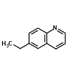 CAS 登录号：19655-60-8， 6-乙基喹啉