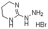 结构式 CAS# 197234-18-7, 2-肼基-1,4,5,6-四氢-嘧啶氢溴酸盐(1:1)