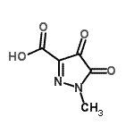 CAS#: 197652-34-9， 1-Methyl-4,5-Dioxo-4,5-Dihydro-1H-Pyrazole-3-Carboxylic Acid