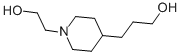 structure of CAS# 19780-85-9, 1-(2-Hydroxyethyl)-4-(3-Hydroxypropyl)Piperidine;3-[1-(2-Hydroxyethyl)-4-Piperidyl]Propan-1-Ol;3-[1-(2-Hydroxyethyl)-4-Piperidinyl]Propan-1-Ol;4-Piperidinepropanol, 1-(2-Hydroxyethyl)-