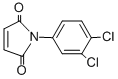 结构式 CAS# 19844-27-0, 1-(3,4-二氯苯基)-1H-吡咯-2,5-二酮