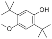 structure of CAS# 1991-52-2, 2,5-Bis(1,1-Dimethylethyl)-4-Methoxy-Phenol;2,5-Ditert-Butyl-4-Methoxy-Phenol;Inchi=1/C15h24o2/C1-14(2,3)10-9-13(17-7)11(8-12(10)16)15(4,5)6/H8-9,16H,1-7H;2,5-Di-Tert-Butyl-4-Hydroxyanisole