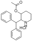 CAS#: 19974-78-8， 2-(Diphenylmethyl)-3-Piperidinol Acetate (Ester) Hydrochloride