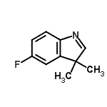 CAS#: 200061-84-3， 5-Fluoro-3,3-Dimethyl-3H-Indole