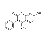 CAS#: 20050-76-4， 7-Hydroxy-4-Methyl-3-Phenyl-2H-Chromen-2-One