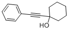 structure of CAS# 20109-09-5, 1-(Phenylethynyl)-1-Cyclohexanol;1-(2-Phenylethynyl)-1-Cyclohexanol;Zinc01509320;1-Phenylethynyl-Cyclohexanol