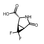 CAS#: 201231-40-5， (1R,2R,5S)-6,6-Difluoro-4-Oxo-3-Azabicyclo[3.1.0]Hexane-2-Carboxylic Acid