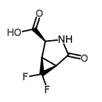 CAS#: 201231-48-3， (1R,2S,5S)-6,6-Difluoro-4-Oxo-3-Azabicyclo[3.1.0]Hexane-2-Carboxylic Acid