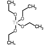 structure of CAS# 2017-01-8, [(Triethoxy-lambda<Sup>4</Sup>-Tellanyl)Oxy]Ethane;[(Triethoxy-λ<sup>4</sup>-tellanyl)oxy]ethan;[(triethoxy-λ<sup>4</sup>-tellanyl)oxy]ethane;TELLURIUM(IV) ETHOXIDE