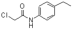 结构式 CAS# 20172-36-5, 2-氯-N-(4-乙基苯基)乙酰胺