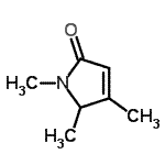 CAS#: 201741-52-8， 1,4,5-Trimethyl-1,5-Dihydro-2H-Pyrrol-2-One