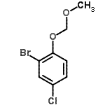CAS#: 201748-37-0， 2-Bromo-4-Chloro-1-(Methoxymethoxy)Benzene