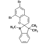 CAS#: 20200-62-8， 6,8-Dibromo-1',3',3'-Trimethyl-1',3'-Dihydrospiro[Chromene-2,2'-Indole]