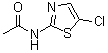 结构式 CAS# 20256-39-7, N-(5-氯-1,3-噻唑-2-基)乙酰胺
