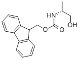 structure of CAS# 202751-95-9, N-[(1R)-2-Hydroxy-1-Methylethyl]-Carbamic Acid 9H-Fluoren-9-Ylmethyl Ester;N-Alpha-(9-Fluorenylmethyloxycarbonyl)-D-Alaninol, (R)-N-(9-Fluorenylmethyloxycarbonyl)-2-Amino-1-Propanol;N-(9-FLUORENYLMETHOXYCARBONYL)-D-ALANINOL;FMOC-(R)-2-AMINO-1-PROPANOL