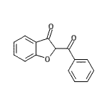CAS 登录号：2030-45-7， 2-苯甲酰基-1-苯并呋喃-3(2H)-酮