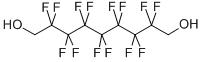 structure of CAS# 203303-01-9, 1H,1H,9H,9H-Perfluoro-1,9-Nonanediol;2,2,3,3,4,4,5,5,6,6,7,7,8,8-TETRADECAFLUORO-NONANE-1,9-DIOL;2,2,3,3,4,4,5,5,6,6,7,7,8,8-TETRADECAFLUORO-1,9-NONANEDIOL;1H,1H,9H,9H-PERFLUORO-1,9-NONANEDIOL: TECH., 90%