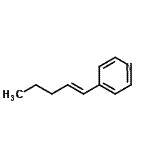 CAS#: 203318-35-8， 4-[(1E)-1-Penten-1-Yl]Pyridine