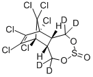 CAS#: 203645-57-2， (3alpha,5abeta,6alpha,9alpha,9abeta)-6,7,8,9,10,10-Hexachloro-1,5,5a,6,9,9a-Hexahydro-1,5-D2-6,9-Methano-2,4,3-Benzodioxathiepin-1,5-D2 3-Oxide
