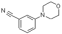 structure of CAS# 204078-31-9, 3-(4-Morpholinyl)Benzonitrile;3-(Morpholin-4-yl)benzonitrile 97%;3-morpholin-4-ylbenzenecarbonitrile;3-morpholinobenzenecarbonitrile