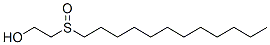 structure of CAS# 20413-40-5, 2-(Dodecylsulphinyl)Ethanol;2-Laurylsulfinylethanol;2-(Dodecylsulphinyl)Ethanol