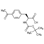 structure of CAS# 204856-73-5, 4-Acetyl-N-{[(2-Methyl-2-Propanyl)Oxy]Carbonyl}-L-Phenylalanine;4-Acetyl-<wbr>N-{[(2-me<wbr>thyl-2-pr<wbr>opanyl)ox<wbr>y]carbony<wbr>l}-L-phen<wbr>ylalanin;4-Acetyl-<wbr>N-{[(2-me<wbr>thyl-2-pr<wbr>opanyl)ox<wbr>y]carbony<wbr>l}-L-phen<wbr>ylalanine;4-Acétyl-<wbr>N-{[(2-mé<wbr>thyl-2-pr<wbr>opanyl)ox<wbr>y]carbony<wbr>l}-L-phén<wbr>ylalanine