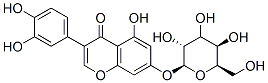 CAS 登录号：20486-33-3， 3-(3,4-二羟基苯基)-5-羟基-7-[(2S,3R,5R,6R)-3,4,5-三羟基-6-(羟基甲基)四氢吡喃-2-基]氧基-苯并吡喃-4-酮