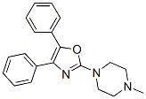 CAS#: 20503-88-2， 1-(4,5-Diphenyl-2-Oxazolyl)-4-Methyl-Piperazine