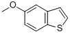 structure of CAS# 20532-30-3, 5-Methoxy-1-Benzothiophene;Benzo[B]Thiophene, 5-Methoxy-;5-Methoxy-1-Benzothiophene;5-METHOXYBENZO[B]THIOPHENE