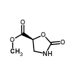 CAS 登录号：205382-87-2， 甲基(5S)-2-氧代-1,3-恶唑烷-5-羧酸酯