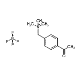 CAS#: 205451-03-2， (4-Acetylphenyl)-N,N,N-Trimethylmethanaminium Tetrafluoroborate