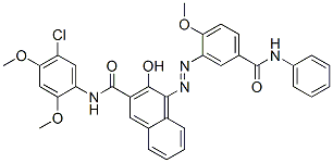 CAS#: 20568-80-3， 5'-Chloro-3-Hydroxy-2',4'-Dimethoxy-4-[[2-Methoxy-5-(Phenylcarbamoyl)Phenyl]Azo]Naphthalene-2-Carboxanilide