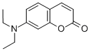 structure of CAS# 20571-42-0, 7-Diethylamino Coumarin;7-Diethylamino-2-Chromenone;7-Diethylaminocoumarin;Mls000712013